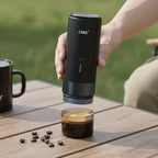 CERA+ Portable Espresso Maker Pro (51mm Basket) & Travel Bag, Self-Heating Electric Espresso Machine for Ultra-Fine coffee Grind, 20 Bar USB-C,Mini Coffee Machine for Camping, Hiking, Office, Car