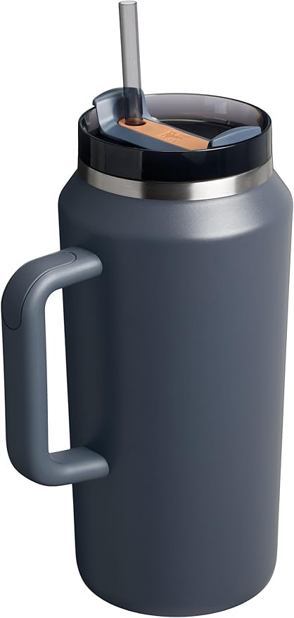 Stanley Quencher H2.0 Tumbler with Handle & Straw 64 oz | Flowstate 3-Position Lid | Large Capacity for Travel & Sports | Insulated Stainless Steel Cup | BPA-Free | Twilight