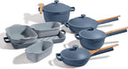 Our Place Ultimate Cookware Set - Complete 18-Piece Set Including the Always Pan, Perfect Pot, and Bakeware Set | Multifunctional, Toxin-Free Nonstick | Replaces 44 Pieces | Blue Salt