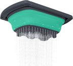 Qimh Colander collapsible, Colander Strainer Over The Sink Vegetable/Fruit Colanders Strainers With Extendable Handles, Folding Strainer for Kitchen,6 Quart