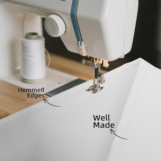 6 Pack White Table Cloth Rectangle 60x102 Inch Polyester Tablecloths for 6ft Rectangle Tables - Reusable Wrinkle Resistant Washable Cloth Cover for Wedding Banquet Party | Hemmed Edges