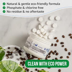 Caffenu Professional Coffee Machine Cleaning Tablets - 100 Count (2.0g) - Universal Cleaner for All Espresso & Automatic Machines