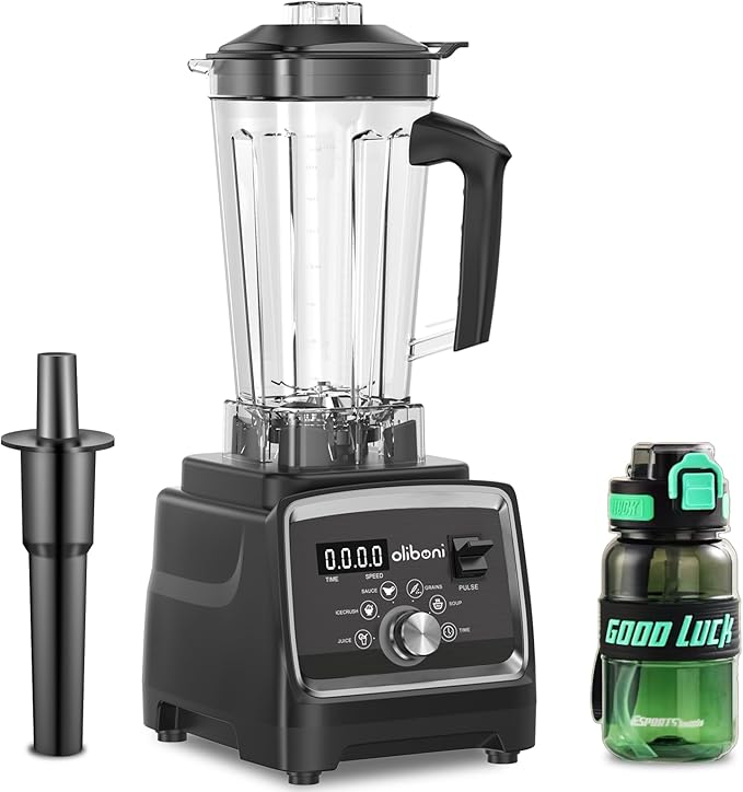 Blenders for Kitchen 68 oz, 6-leaves Stainless Steel Blade, High Power Blender for Smoothies, Intelligent Program Setting for Smoothie, Puree, Ice Crush, Shakes, Juice, Sauce