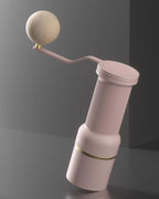 Cocinare ESSENCE GO B38 Ultra Manual Coffee Grinder – with Carrying Case Hand Grinder Capacity 30g, GhostEdge Ultra Burr & 80 Grind Settings, Perfect for Pour-over, Espresso, Cold Brew (Pink)