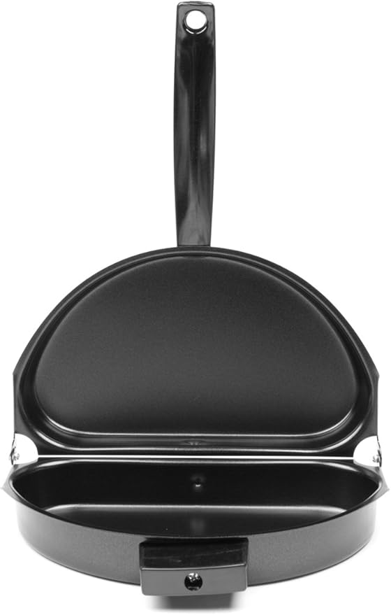 Fox Run Egg Pan, Non-Stick Folding Omelette Pan, 8"