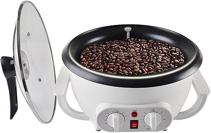 WINB Coffee Roaster Machine for Home Use, 110V Household Electric Coffee Bean Roaster with Timer Roasting Machine Peanut Bean Home Coffee Roaster
