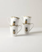 Lenox 897299 British Colonial Bamboo Mugs, Set of 4