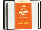 SMIRLY Plastic Cutting Board Set, Dishwasher Safe Plastic Cutting Boards Set for Kitchen, Cutting Boards for Kitchen - Plastic Chopping Board Set