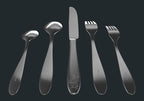 Modern Silverware Set, 18/10 Stainless Steel Flatware, Mirror Finish, Dishwasher Safe, Elegant Cutlery for Home and Dining, Built to Last (60-Piece, Imperial)