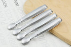 5" Mini Serving Tongs Set, Tiny Stainless Steel Small Tongs for Appetizers, Tea Party, Coffee Bar, Desserts, Set of 4