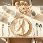 40-Piece Silverware Set, Flatware Set for 8, Food-Grade Stainless Steel Tableware Cutlery Set, Mirror Finished Utensil Sets for Home Restaurant, Forks Spoons and Knives Set, Dishwasher Safe