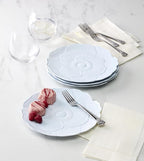 Lenox 897766 Butterfly Meadow Floral Accent Plates, Blue, Set of 4