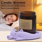 PUSEE Mug Warmer,Coffee Warmer for Desk Candle Warmer Auto Shut Off,Coffee Cup Warmer with 3 Temp Settings,Electric Beverage Warmer Plate for Coffee,Tea,Water Milk and Cocoa(Not Include Cup)