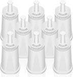 8 Pack Replacement Water Filter for Breville Espresso Machine Barista Touch Bes880, Barista Pro BES878, Oracle Touch BES990, Oracle BES980, Dual Boiler BES920 Bambino ClaroSwiss Sage by Funmit