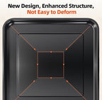 Replacement Baking Pan Air Fryer Basket only for Ninja Foodi SP101 Air Fryer Oven, Stainless Steel Mesh Basket and Non-stick Baking Tray for Ninja Digital Air Fry Countertop Oven