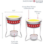 Ceramic Butter Warmers, Lobster Design, Set of 2