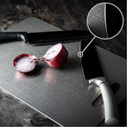 Stainless Steel Cutting Board, 3 PCS Cutting Boards for Kitchen, 304 Stainless Non Stick Chopping Cutting Board for Meat Fruit & Vegetable (15 x 11, 13x 9, 10 x 6 in)