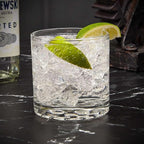 HomeWetBar Liquor Glass Set of 4 for Whiskey, Bourbon, and Cocktails. Perfect Set for Whiskey Lovers