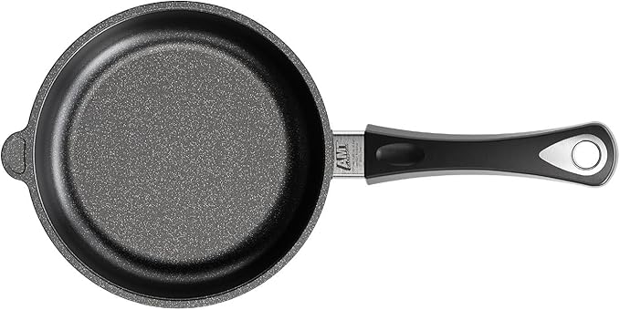 AMT Gastroguss The World´S [.] Frying pan Induction, Diameter 20 cm, Height 5 cm, cast Aluminium (Aluminium), Lotan® Non-Stick Coating for Fat-Free-Frying, AMZN-I-520-US