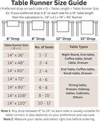 Solino Home White Table Runner 108 Inches Long - Dru Cotton Linen 14 x 108 Inch Table Runner for Dining, Summer, Fall, Autumn, Halloween - Handcrafted and Machine Washable