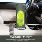 Portable Blender Personal Electric USB，500ML Portable juicer Shakes and Smoothies Blender，Small Blenders，Mixing，Compact、Convenient and Versatile (Green)