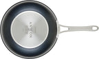 Anolon X Hybrid Nonstick Induction Stir Fry Wok Pan Cookware with Lid, Dishwasher Safe, Compatible with All Stovetops, 10 Inch - Charcoal Gray