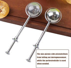 Flour Duster for Baking, Powdered Sugar Flour flour Sifter powdered sugar shaker duster Stainless Steel Spring Loaded One-Handed Duster Flour Dispenser Shaker for Powdered Sugar Spices & Tea Filtering