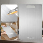 Katuchef Titanium Cutting Board, Katu Chef 100% Pure Apex Titanium Cutting Boards for Kitchen, Double Sided Chopping Board for Cutting Meat Vegetable Fruit, Durable Dishwasher Safe(S:11.42L*7.87W)