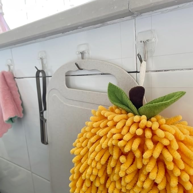 15 Clear Small Wall Hooks with 20 Strips for Hanging, Wire Toggle Hooks for Walls No Damage, Utility Hooks Heavy Duty with Adhesive Strips for Hanging Decorations in Living Spaces, No Tools.