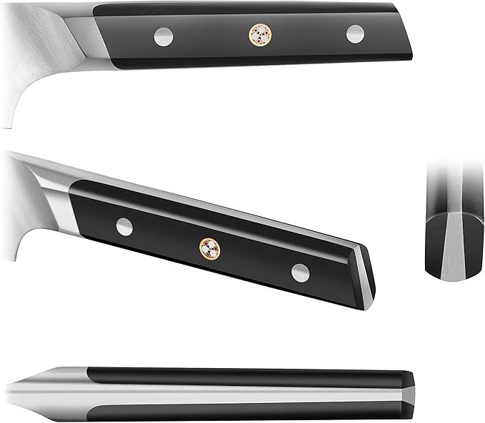 Cangshan TC Series 1021202 Swedish 14C28N Steel Forged 3-Piece Knife Block Set, Walnut