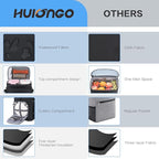 Large Waterproof Insulated Cooler Backpack for Men & Women, Leak Proof Cooler Backpack for Camping, Beach, Fishing, Picnic, Travel, Outdoor, 30L, 48Cans