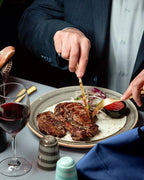 EUIRIO Hammered Gold Silverware Set, 48-Piece Stainless Steel Flatware Set for 8, Shiny Gold Utensils Cutlery for Home Hotel, Forks, Spoons and Knives Set, Dishwasher Safe