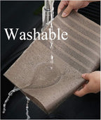 PIGCHCY Placemats Set of 6 Vinyl Placemats for Dinner Table, Washable Heat-Resistant Table Mats Non-Slip Placemats Indoor Outdoor (18x12 inch Red)