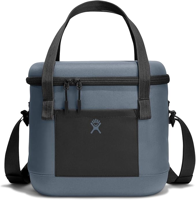 Hydro Flask Cooler Bag - Insulated Soft Lunch Bag - 12 L Capacity in Koala Gray and Black