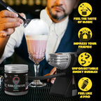 Cocktail Smoker Bubble Mixture for Smoke Infuser - 8oz, Smoker Machine and Wood Smoke Infuser Accessory - Cold Smoke for Drinks - made in USA