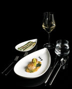 Fortessa Dragonfly 18/10 Stainless Steel Flatware Dessert Spoon, 8.5-Inch, Set of 12