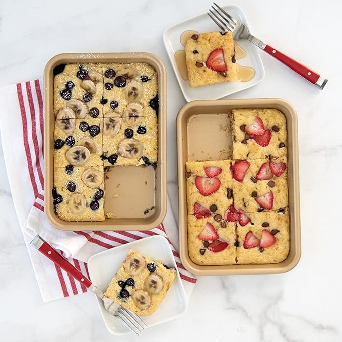 Nordic Ware Naturals Nonstick Eighth Sheet, 2 Pack