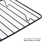 Ecolution Non-Stick Toaster Oven Bakeware Set 4-Piece, Carbon Steel, Easy to Clean and Perfect for Single Servings, Gray (Pack of 6)