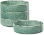 Stone Lain Bao 4-Piece Pasta Bowl Set Stoneware, Green