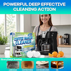 Coffee Maker Cleaner & Descaler Tablets - 24 PCS Uses for Keurig, Ninja, Breville, Delonghi, Miele, Jura and More, Coffee Machine Claening Tablets Removes Limescale -1Year Supply