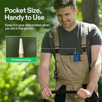 VIVOSUN 12-Pack 6.5 Inch Gardening Scissors Hand Pruner Pruning Shear with Titanium Coated Curved Precision Blades