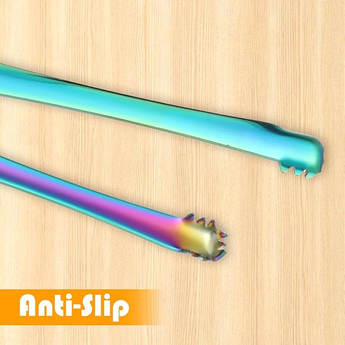 Bewudy 3pcs Egg Tools Chalaza Removal Tool, Toothed Multipurpose Kitchen Tongs, Stainless Steel Ice Clip Eggs Chalaza Remover Egg Separators for Cooking Food Cake Bakers Pastry Chefs