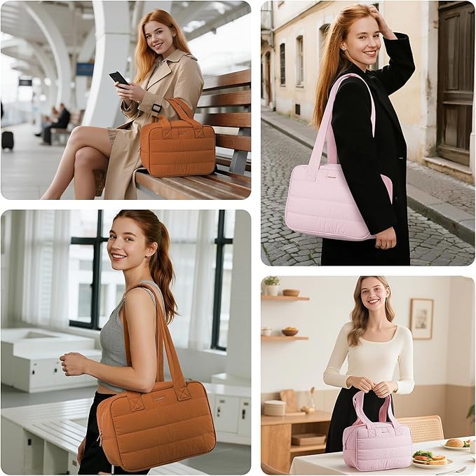 Lunch Bag Women，Freezable Lunch bag，Built-in Ice Pack Small Cooler，Womens Lunch Bags for Work ，Waterproof and Durable，Suitable for Work, Picnics, Travel, and Meal Preparation