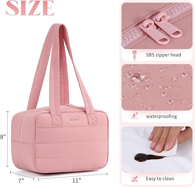 Lunch Bag Women，Freezable Lunch bag，Built-in Ice Pack Small Cooler，Womens Lunch Bags for Work ，Waterproof and Durable，Suitable for Work, Picnics, Travel, and Meal Preparation