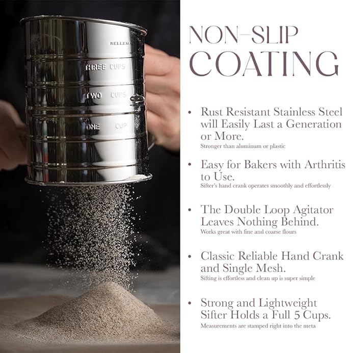 Bellemain Flour Sifter (5 Cup)