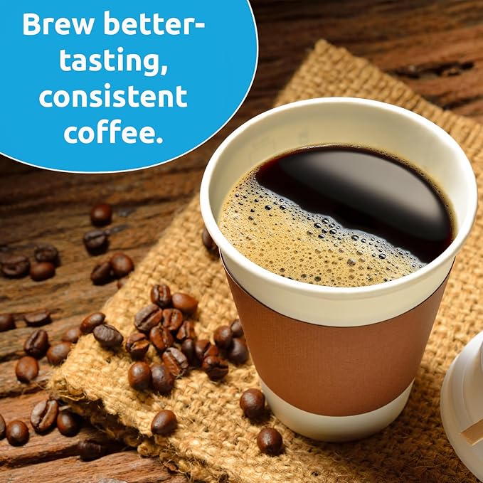 Coffee Equipment Cleaner, All-Purpose Brewing Equipment, Espresso, Coffee Maker Cleaner, Café Clean Removes Oil, Stain Buildup, from Glass, Plastic & Stainless Steel - 1 Oz. (48 Count)