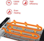 TAMARIT Raclette 3-in-1 Electric Grill - Portable, Korean BBQ Indoor with 8 Paddles, Dishwasher Safe Reversible Non-stick Grill