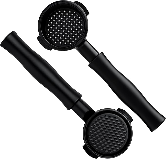 Normcore 58mm E61 Bottomless Naked Portafilter, Titanium PVD Coating Portafilter Group Head, Fits Lelit, Flair 58, ECM, Rocket, Sanremo, Synesso, VBM, Fits E61 Group Heads Espresso Machines