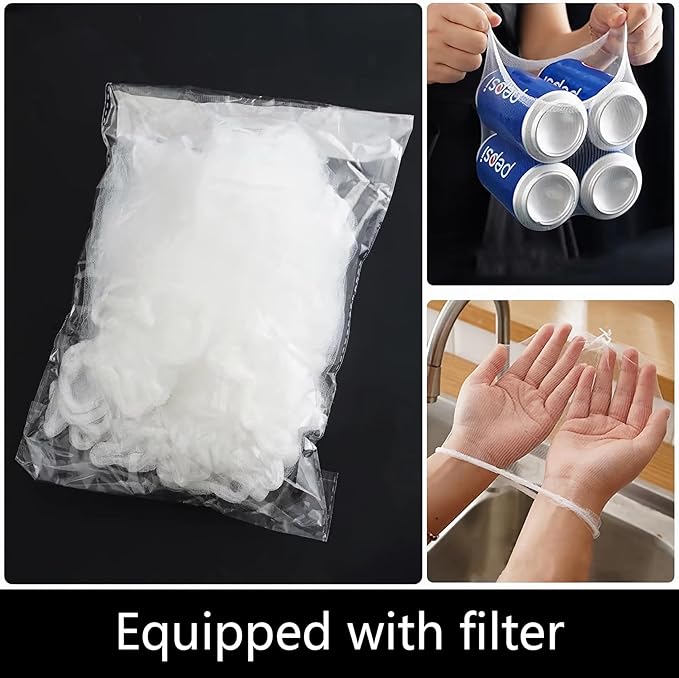 Sink Drain Strainer 2025 New Suction Cup Sink Kitchen Net Strainer Colander Collapsible Corner Sink Strainer Over for Food Waste Filtering Kitchen Leftover Have Mesh Bags (B+W, Filter 150Pcs)