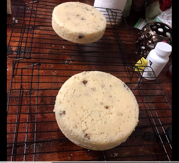 4-Piece Bake Even Strips, Super Absorbent Thick Cake Pan Dampen Strips, Keeps Cakes More Level and Prevents Crowning With Cleaner Edges